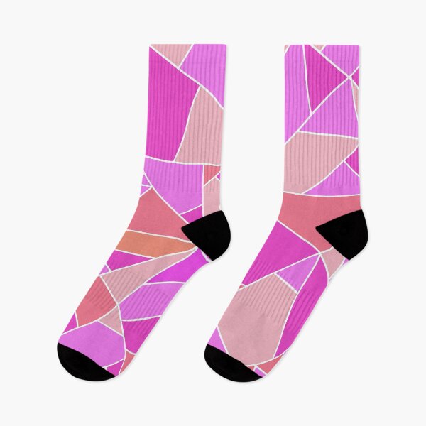 Item preview, rose petal pink mosaic designed and sold by ZiphGames.