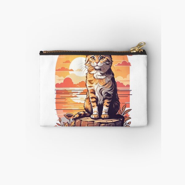 Item preview, Sunset Serenity: Tabby Cat by the Sea designed and sold by Wayferg.