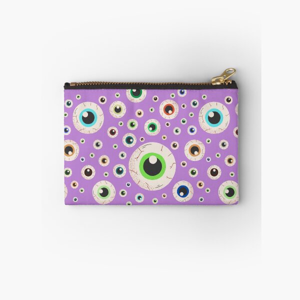 Item preview, Halloween Eyeballs Seamless Pattern - Purple, Green, Orange, Brown, Neon Green, Light Purple, Dark Purple designed and sold by BonitaGirl.