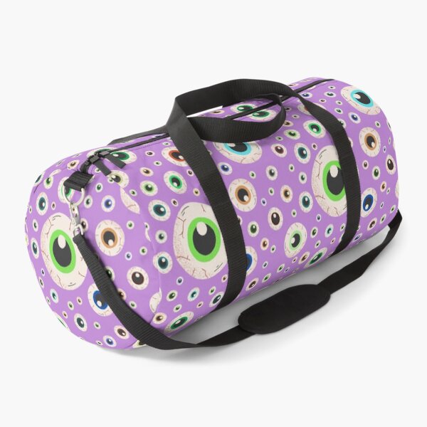 Item preview, Halloween Eyeballs Seamless Pattern - Purple, Green, Orange, Brown, Neon Green, Light Purple, Dark Purple designed and sold by BonitaGirl.