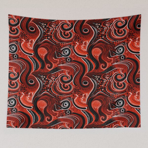 Item preview, Aboriginal tribe motif pattern designed and sold by E3DArt.
