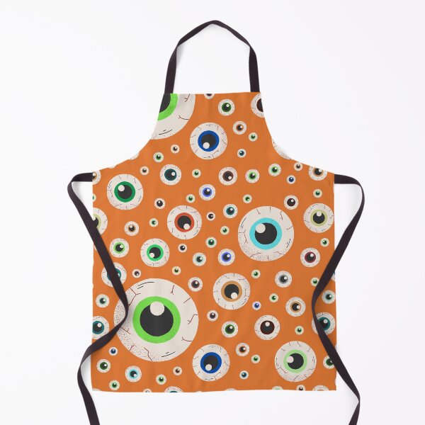 Item preview, Halloween Eyeballs Seamless Pattern - Purple, Green, Orange, Brown, Neon Green, Light Purple, Dark Purple designed and sold by BonitaGirl.