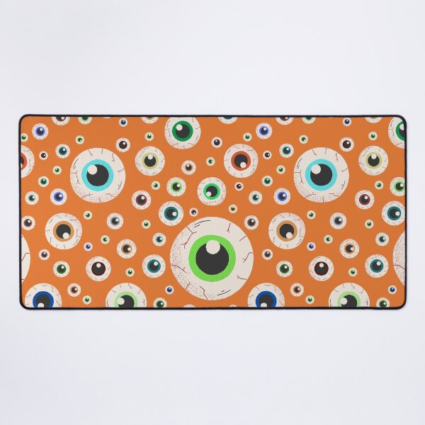 Item preview, Halloween Eyeballs Seamless Pattern - Purple, Green, Orange, Brown, Neon Green, Light Purple, Dark Purple designed and sold by BonitaGirl.