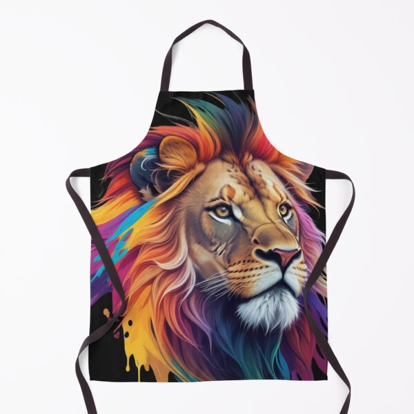 Item preview, Multicolor Lion designed and sold by MUNMADNESS.