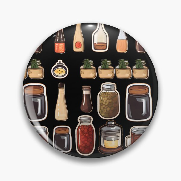 Item preview, Charming Set of Bottles and Jars for a Stylish Kitchen designed and sold by Blendfactor.
