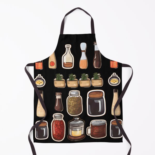 Item preview, Charming Set of Bottles and Jars for a Stylish Kitchen designed and sold by Blendfactor.