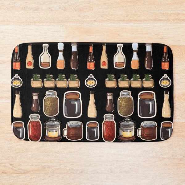 Item preview, Charming Set of Bottles and Jars for a Stylish Kitchen designed and sold by Blendfactor.