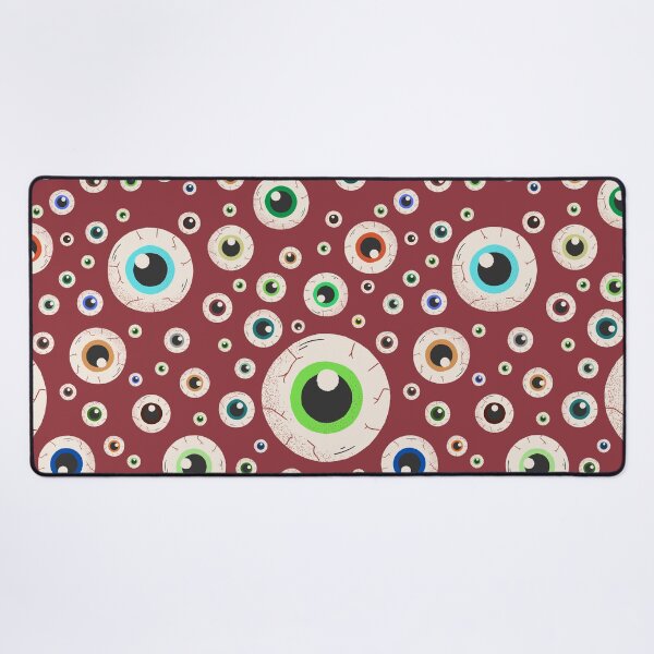 Item preview, Halloween Eyeballs Seamless Pattern - Purple, Green, Orange, Brown, Neon Green, Light Purple, Dark Purple designed and sold by BonitaGirl.