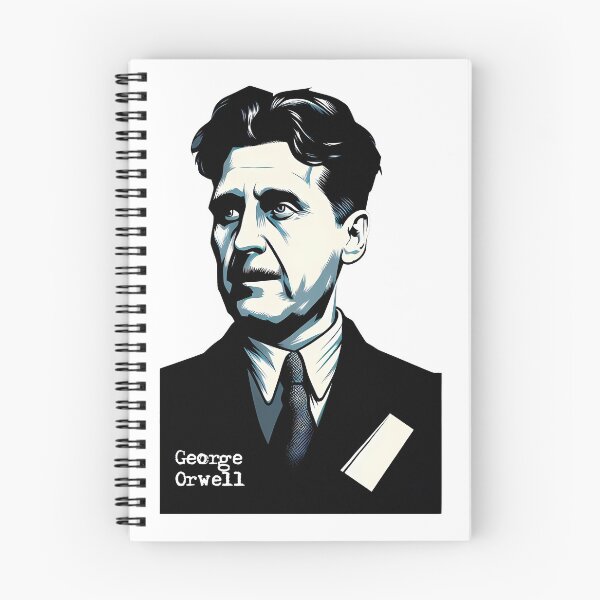 Item preview, George Orwell designed and sold by OzzFrequency.