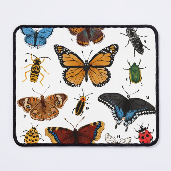 Item preview, Beetles and Butterflies designed and sold by Amy Hamilton.