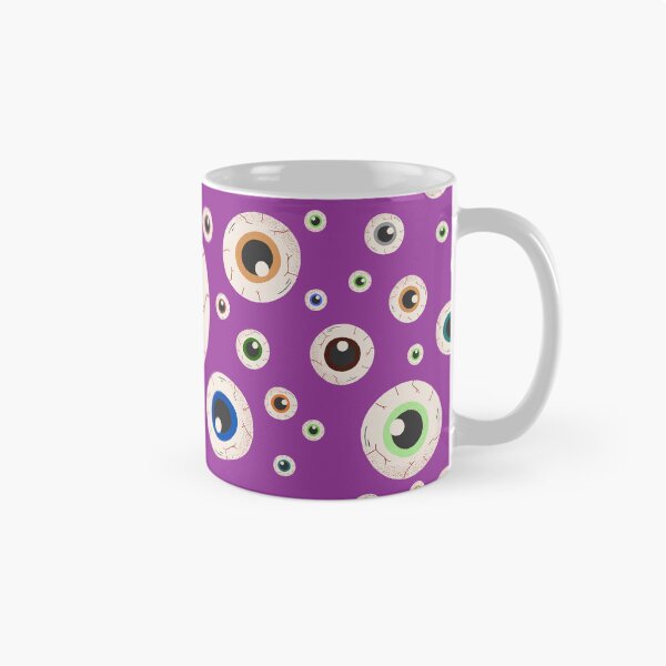 Item preview, Halloween Eyeballs Seamless Pattern - Purple, Green, Orange, Brown, Neon Green, Light Purple, Dark Purple designed and sold by BonitaGirl.