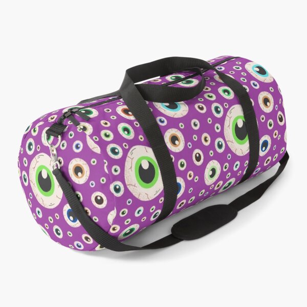 Item preview, Halloween Eyeballs Seamless Pattern - Purple, Green, Orange, Brown, Neon Green, Light Purple, Dark Purple designed and sold by BonitaGirl.