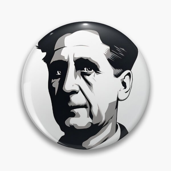 Item preview, George Orwell designed and sold by OzzFrequency.