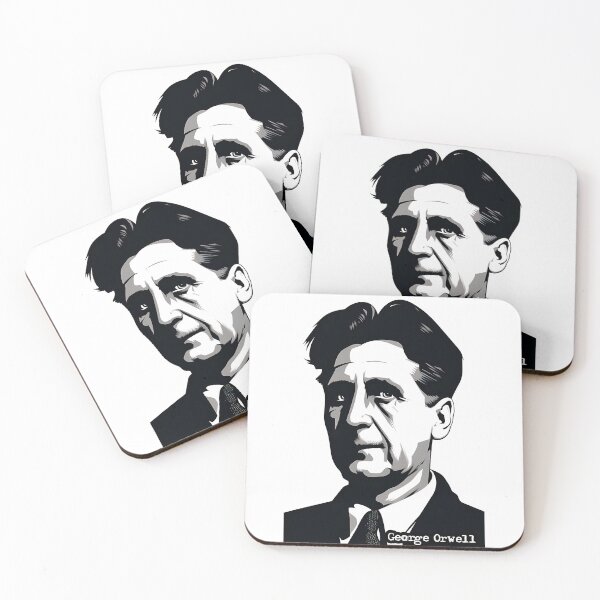Item preview, George Orwell designed and sold by OzzFrequency.