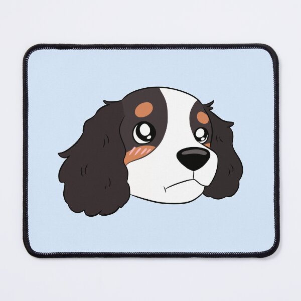 Artikelvorschau, Niedliches Cavalier-King-Charles-Spaniel-Hundegesicht entworfen und verkauft von Yaragold.