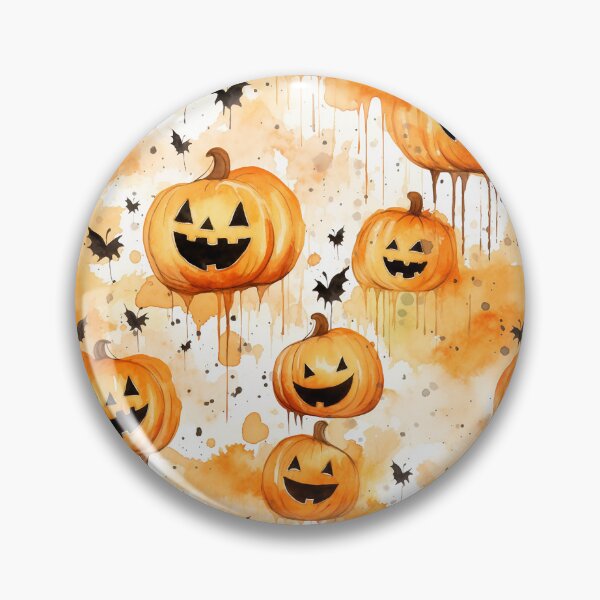 Artikelvorschau, Halloween-Aquarellmuster Nr. 12 entworfen und verkauft von NatureSight.