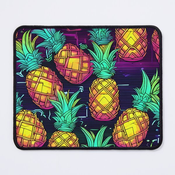 Item preview, Pineapples in retro Style designed and sold by SeamCraft.