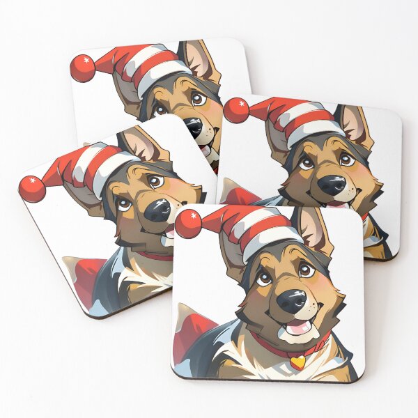 Item preview, Santa’s Furry Sidekick: Shepherd Delight! designed and sold by Thinglish Lifestyle.