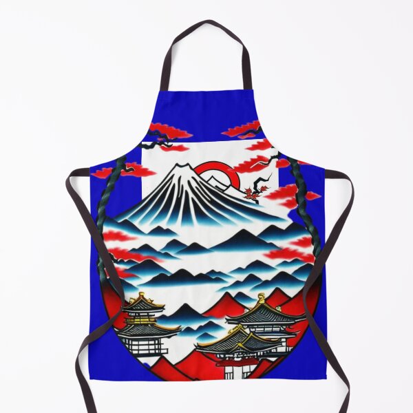 Item preview, design a japanesse style tattoo of mountain ornament.. designed and sold by aipaint.