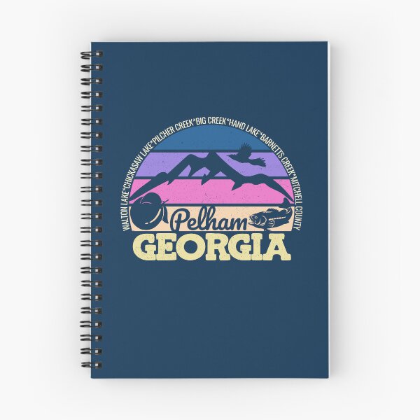 Item preview, Pelham Georgia Sunset Retro Vintage Local Pride Logo designed and sold by CRHPOD20.