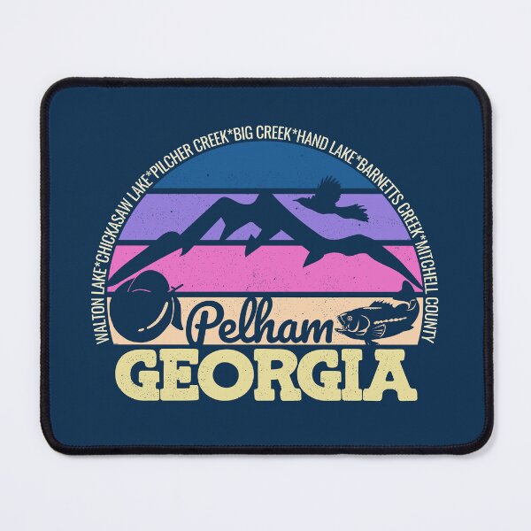Item preview, Pelham Georgia Sunset Retro Vintage Local Pride Logo designed and sold by CRHPOD20.