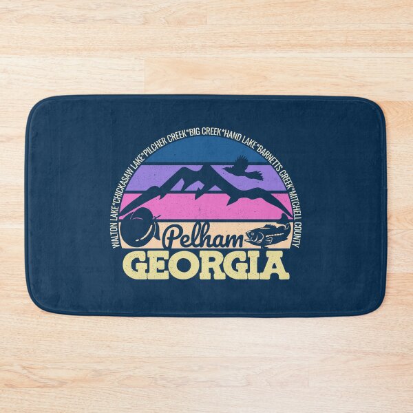 Item preview, Pelham Georgia Sunset Retro Vintage Local Pride Logo designed and sold by CRHPOD20.