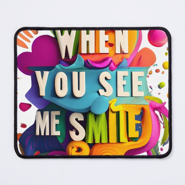 Item preview, "Radiate Joy: When You See Me Smile" t-shirt designed and sold by NovaBou.