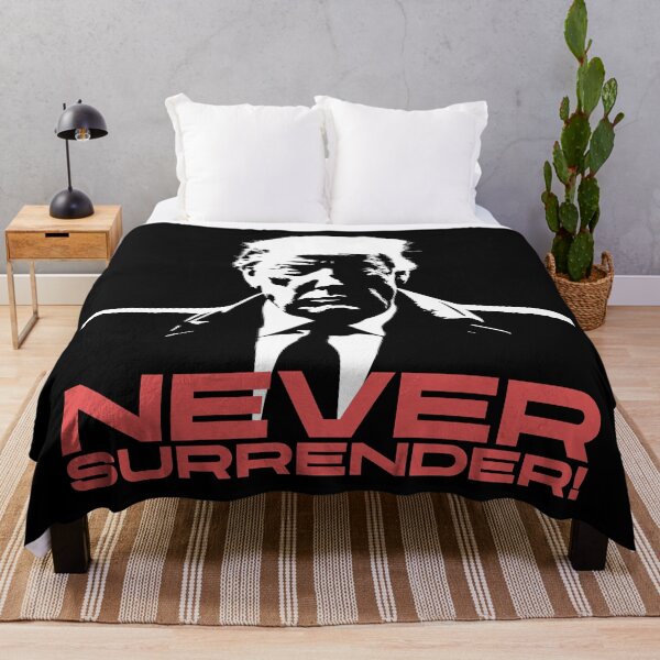 Item preview, Donald Trump Never surrender designed and sold by etraveler.