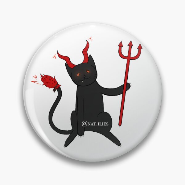 Item preview, Devil cat designed and sold by nat-ilies.