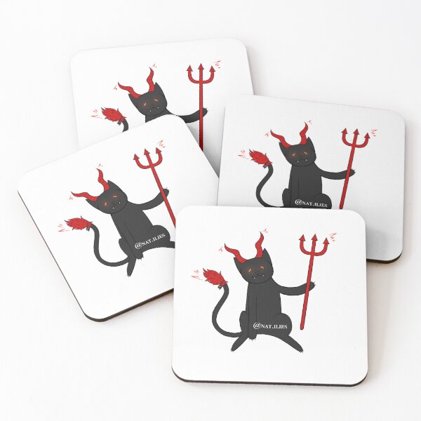 Item preview, Devil cat designed and sold by nat-ilies.