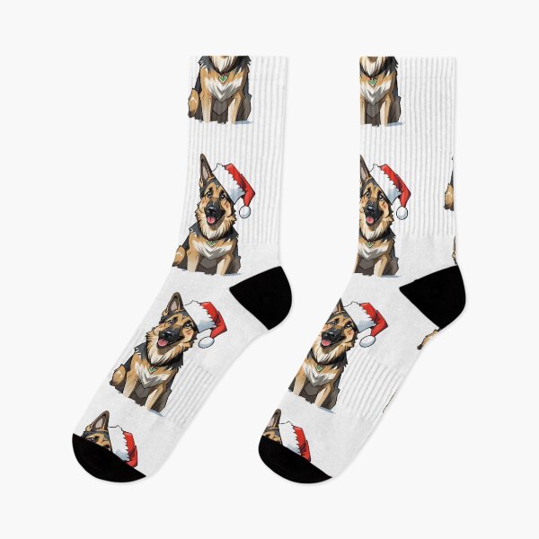 Item preview, Jingle all the Wag: Festive German Shepherd! designed and sold by Thinglish Lifestyle.