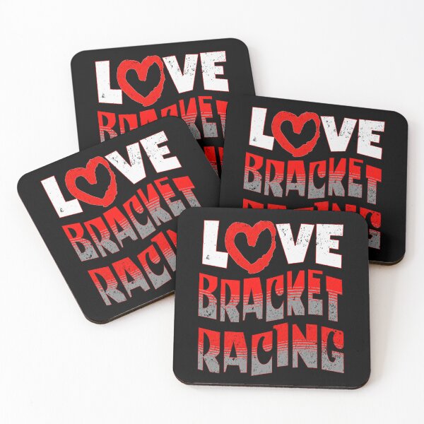 Item preview, Love Heart  Bracket Racing Drag Racing Cars Racecar Dragster Racetrack Dragstrip I Love Racing Cars designed and sold by CarantinedChaos.