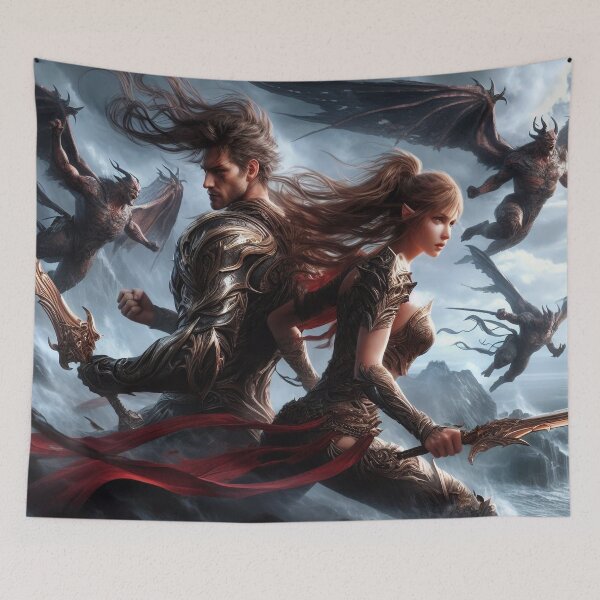 Item preview, Us Against The World 2 designed and sold by Arcane Fantasy Art.