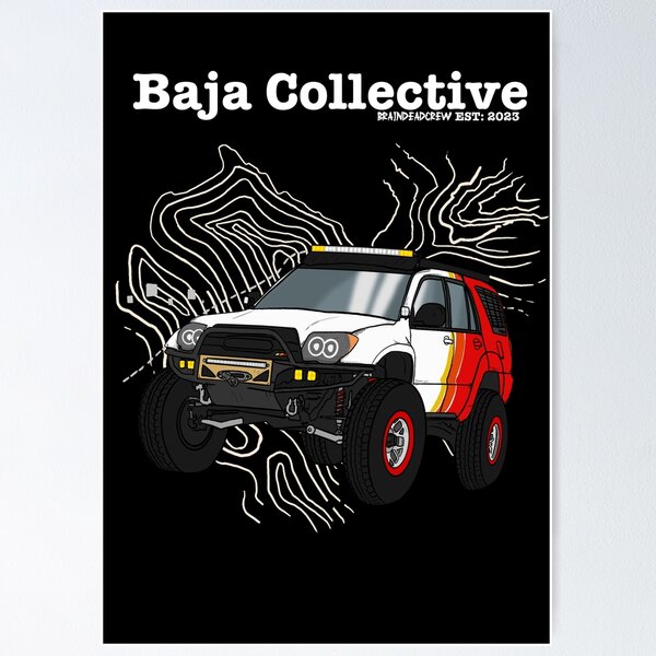 Item preview, Baja collective 4Runner designed and sold by BrainDeadCrew.