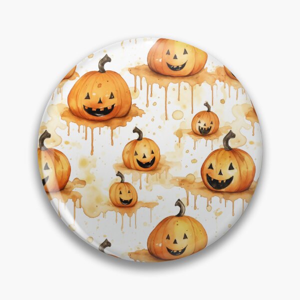Artikelvorschau, Halloween-Aquarellmuster Nr. 13 entworfen und verkauft von NatureSight.