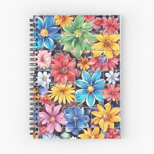 Item preview, Uneven Tile Floral Design designed and sold by SeamCraft.