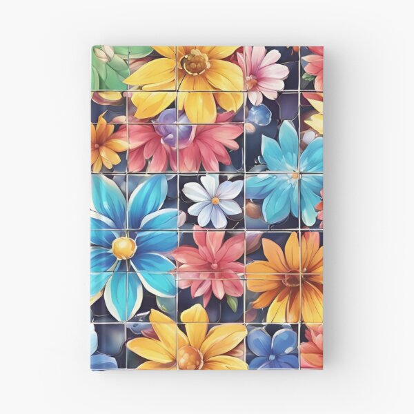 Item preview, Uneven Tile Floral Design designed and sold by SeamCraft.