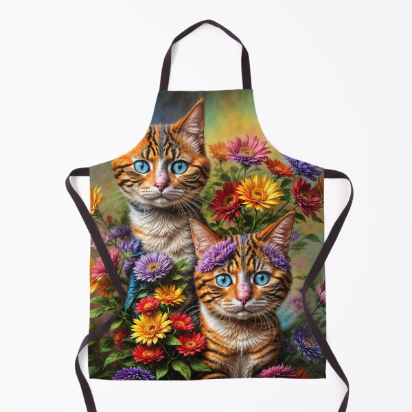 Item preview, Animal - Cat - Like a cat with a bouquet designed and sold by Mike Savad Photography.