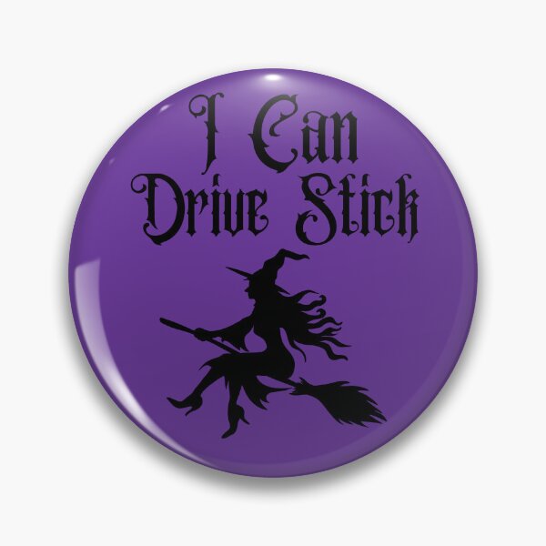 Item preview, I Can Drive Stick | Halloween Witch designed and sold by EDigitalDesigns.