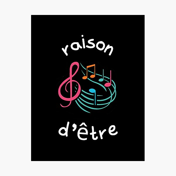 Item preview, Raison d’être music dark designed and sold by violethue.
