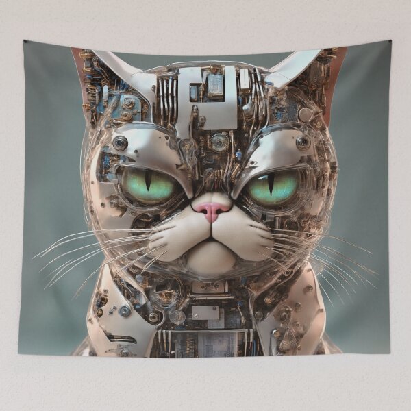 Item preview, Animal - Cat - The cantankerous cat 2.0 designed and sold by Mike Savad Photography.