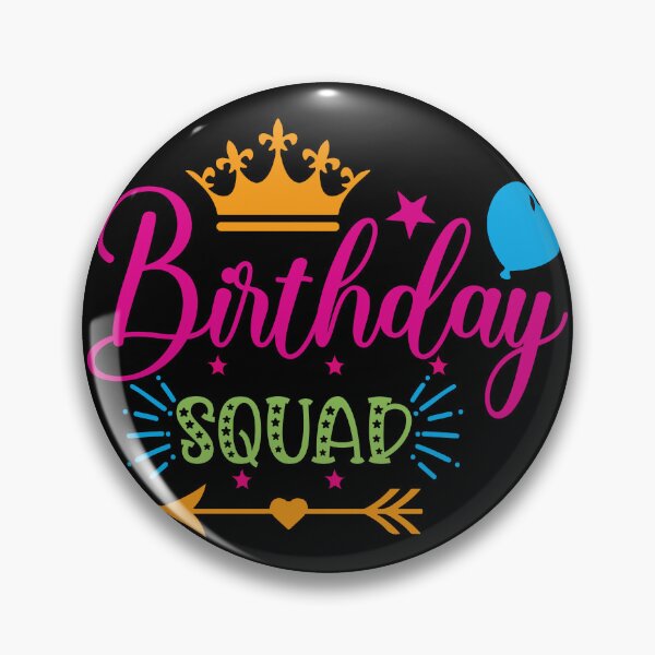 Item preview, Birthday Squad Tee Great Gift Amazing Funny Bday Squad party Birthday Squad Party Matching Family Group Funny Bday Team designed and sold by smartrocket.