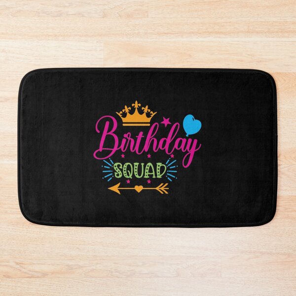 Item preview, Birthday Squad Tee Great Gift Amazing Funny Bday Squad party Birthday Squad Party Matching Family Group Funny Bday Team designed and sold by smartrocket.