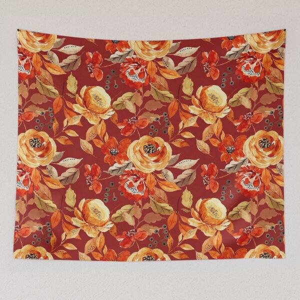 Item preview, Autumn flowers designed and sold by ArtStyleAlice.