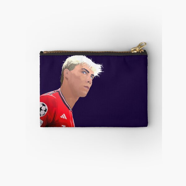 Artikelvorschau, Rasmus Hojlund Man Utd Abtstract Illustration Design Portrait Transparent entworfen und verkauft von VibesAndVision.
