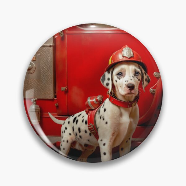 Item preview, Fireman - Dog - A spot of bravery designed and sold by Mike Savad Photography.