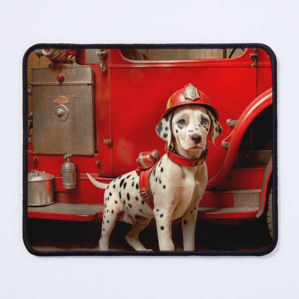Item preview, Fireman - Dog - A spot of bravery designed and sold by Mike Savad Photography.