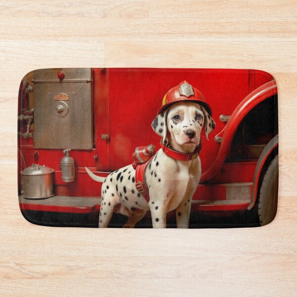 Item preview, Fireman - Dog - A spot of bravery designed and sold by Mike Savad Photography.