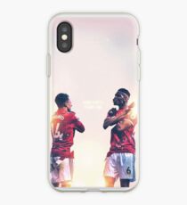 Jesse Lingard und Paul Pogba von Manchester United Wakanda für immer feiern iPhone-Hülle & Cover