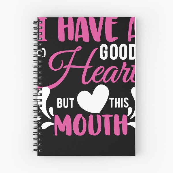 Item preview, I HAVE A GOOD HEART BUT THIS MOUTH designed and sold by Mst Shefali Akter.